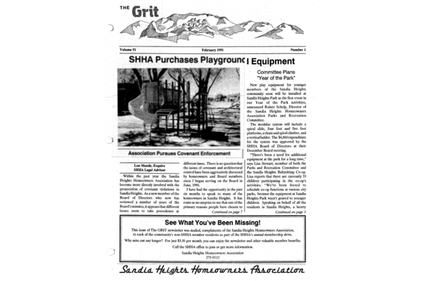 Grit February 1991 image