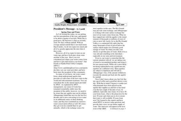 Grit April 2009 image