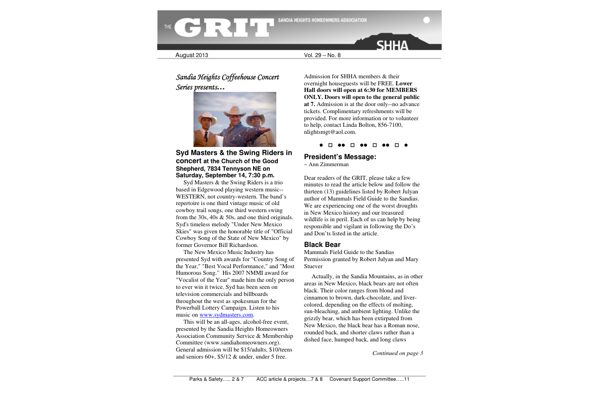 Grit August 2013 image