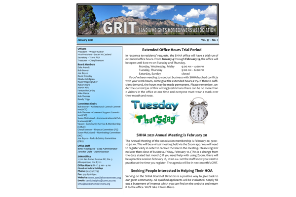 Grit January 2021 image