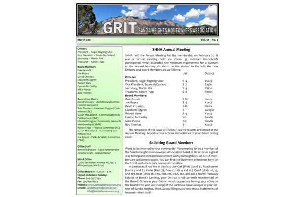 Grit March 2021 image