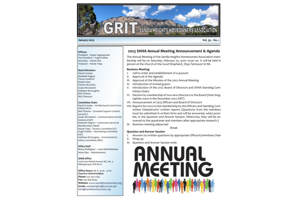 Grit January 2023 image