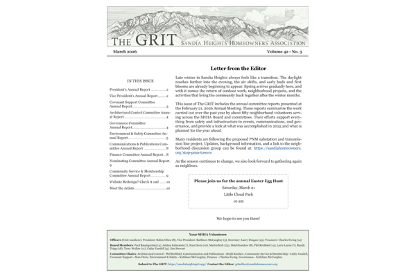 Grit March 2026 image