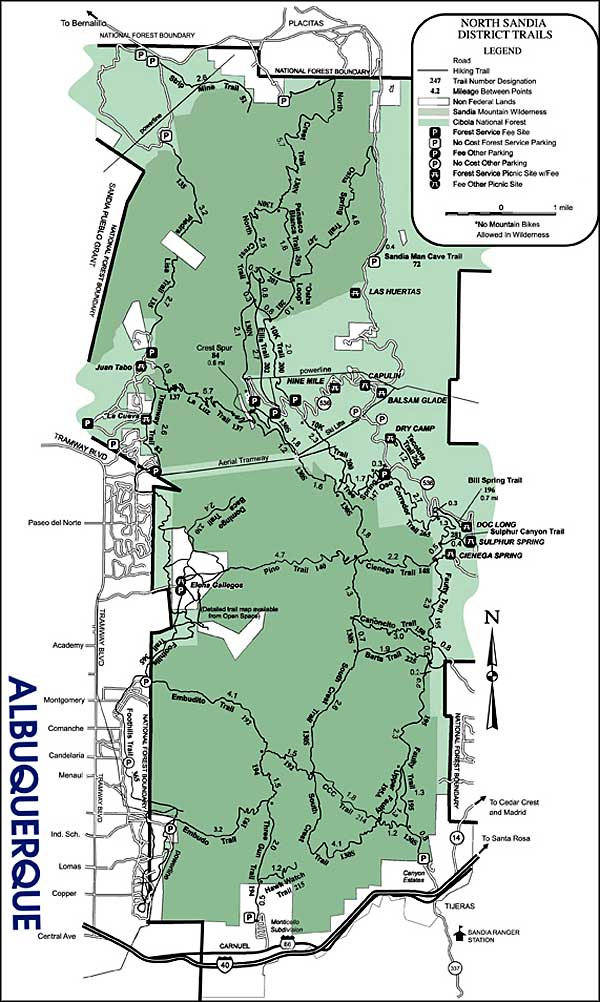 Sandia Trail Map | Sandia Heights Homeowners Association